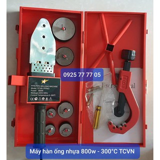 Máy hàn nhiệt tcvn 800w - 300°c hàn ống ppr 63