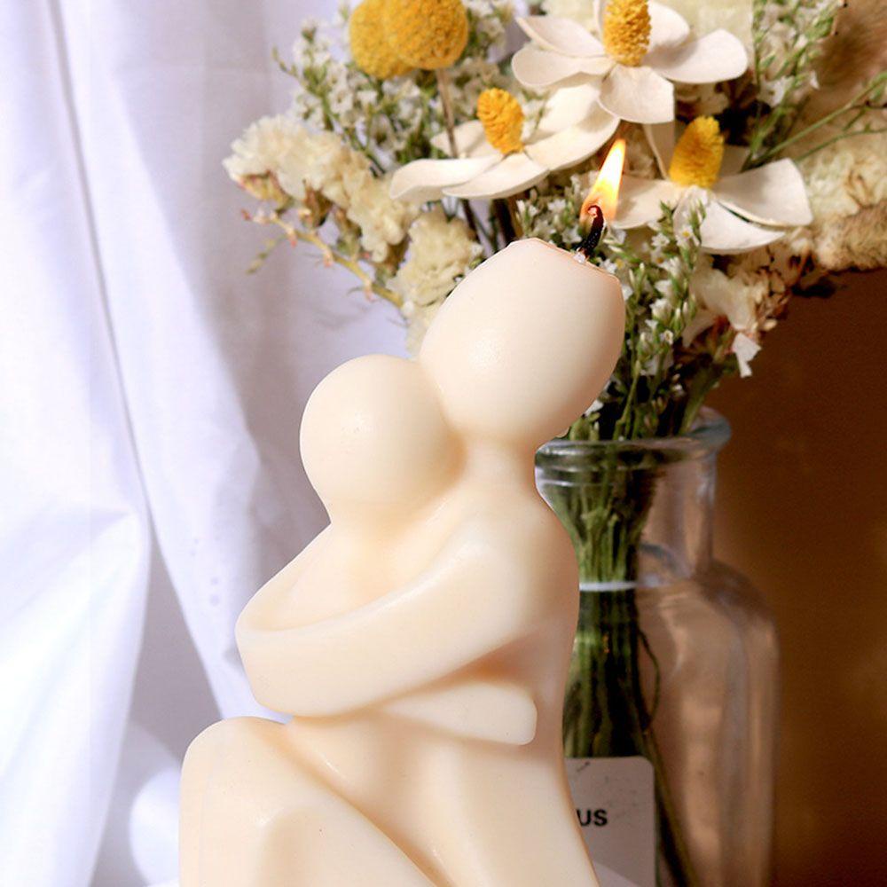 Khuôn Làm Nến Sáp Nến Bằng Nhựa Resin In Chữ Mother Hugs Mother Hugs Trang Trí Tiệc Cưới / Ngày Của Mẹ