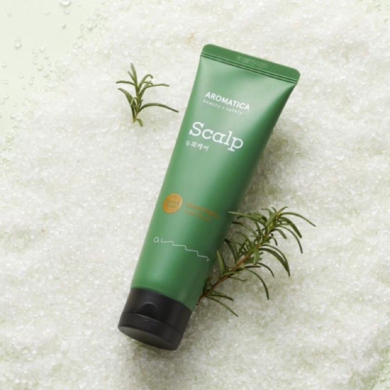 Kem tẩy tế bào chết da đầu chiết xuất hương thảo Aromatica Rosemary Scalp Scrub