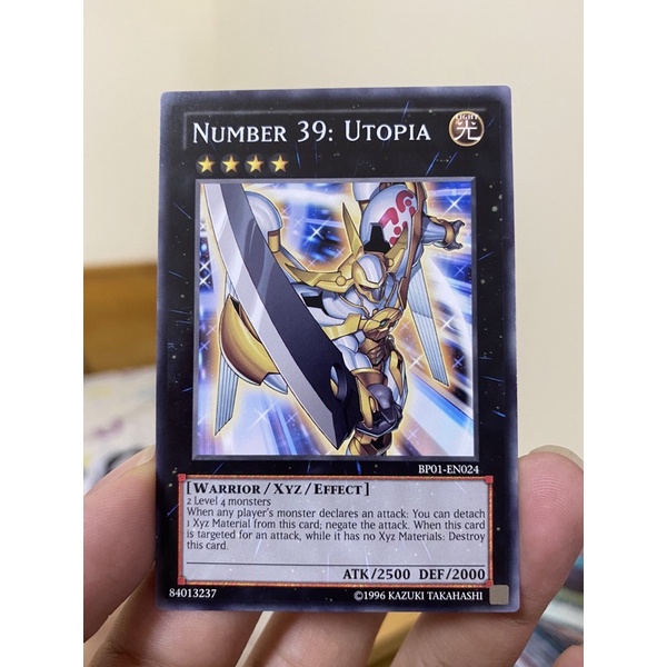 Thẻ bài Yugioh Number 39: Utopia