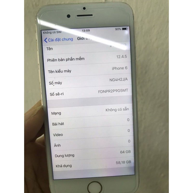 điện thoại iphone 6 64g