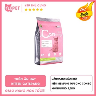 Thức ăn hạt Kitten Catsrang dành cho mèo con