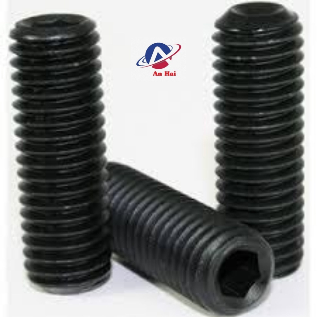 Vít Trí Đầu Bằng M3 và M4 -hàng đặc chủng- đầu Lục Giác Chìm Inox 304 , thép đen