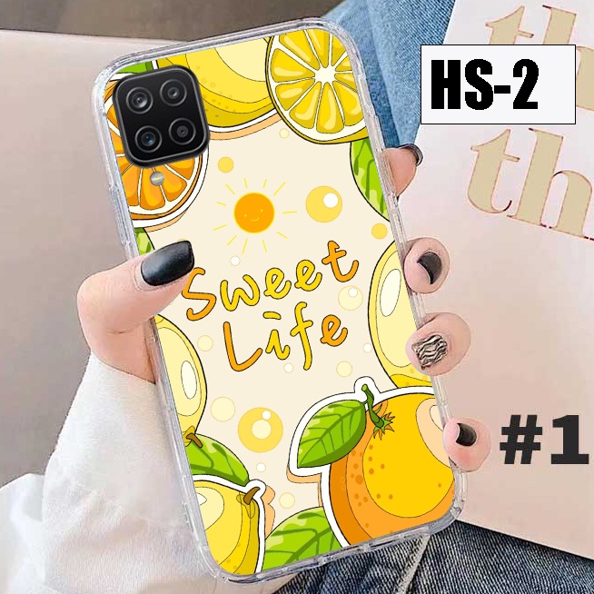 Ốp điện thoại Samsung Galaxy A12 5G - A32 - A52 - A52s 5G - A72 - Ốp lưng Samsung in hình HOA QUẢ siêu cute