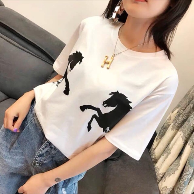 combo 2 áo thun tay lỡ freeship