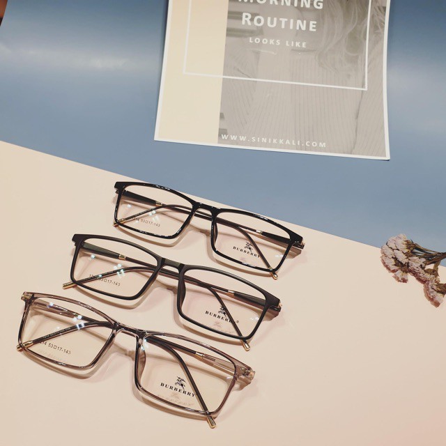 Gọng kính kim loại bọc nhựa Glasses Garden dáng chữ nhật nhỏ 1214 - Có lắp mắt cận theo yêu cầu | BigBuy360 - bigbuy360.vn