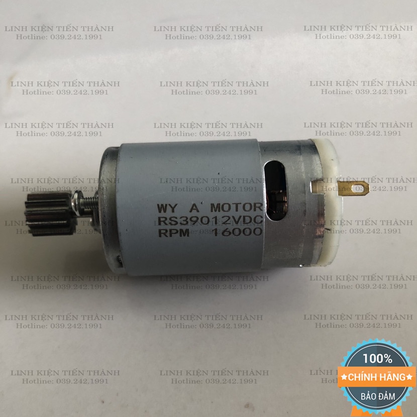 Motor 12v Rs390-16.000 Vòng Dành Cho Động Cơ Rs390