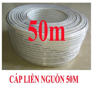 Cáp tín hiệu đồng trục liền nguồn dùng riêng cho Camera giám sát RG59(50m)