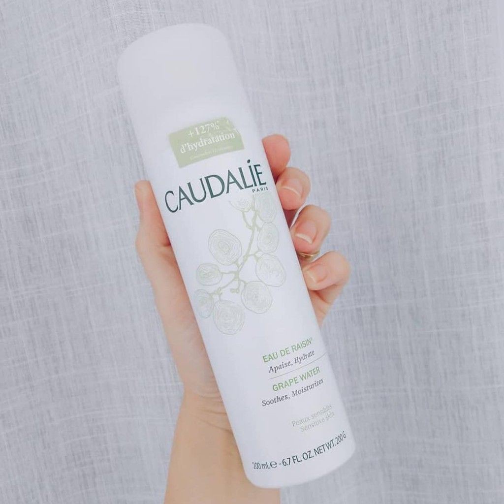 Xịt Khoáng Caudalie Grape Water Pháp 200ML - Xịt Khoáng Chiết Xuất 100% Nho Xanh - myphamchinhhangladycare