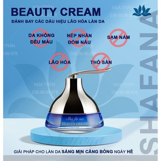 BEAUTY CREAM/ NIGHT CREAM - Kem phân hủy & Khống chế nám mảng - Shafana 30g