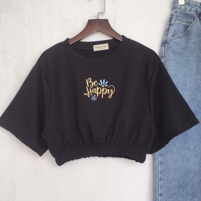 Áo croptop bo chun