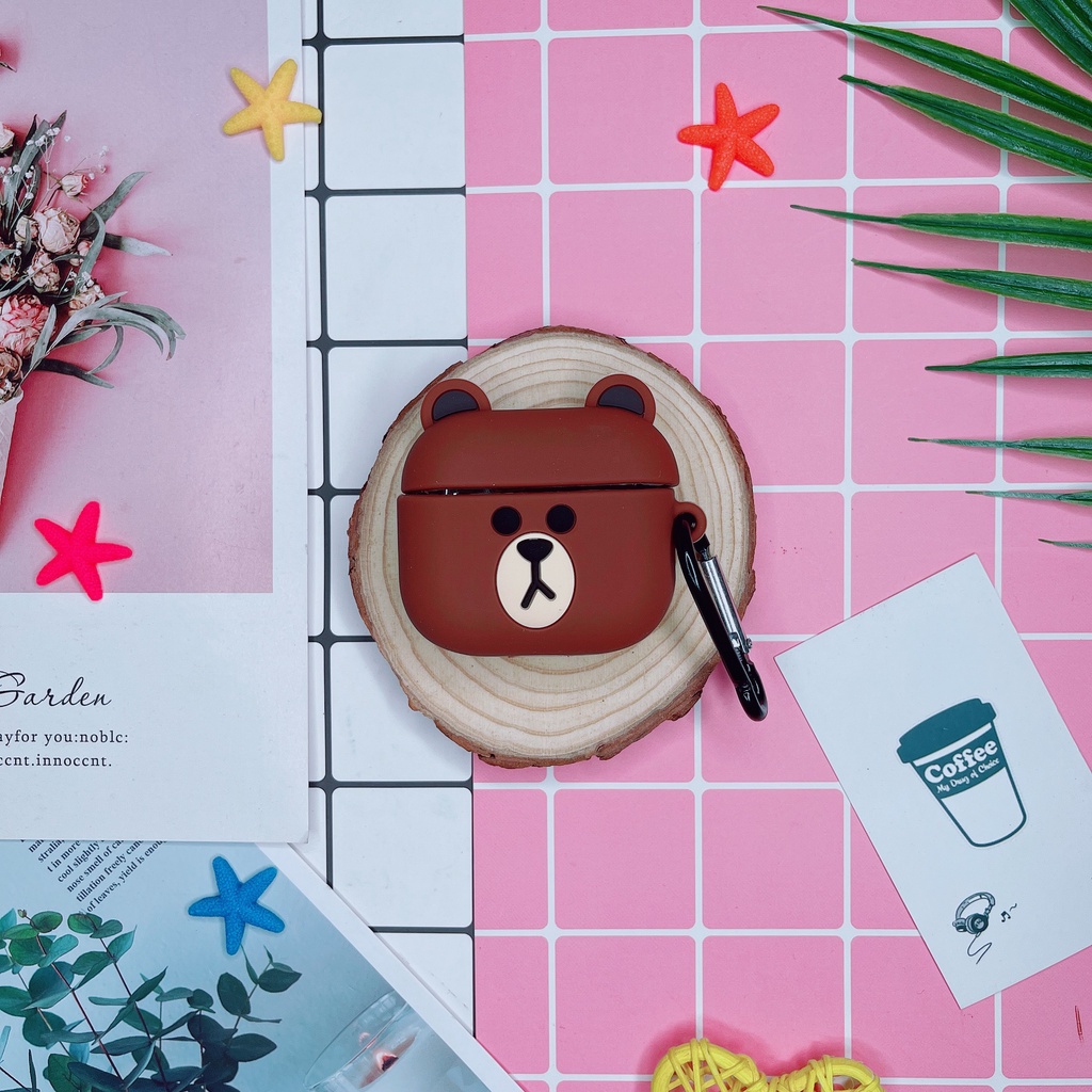 Case Airpod 3 - Vỏ Bảo Vệ Đựng Tai Nghe Airpod 3 Nhiều Hình Dễ Thương