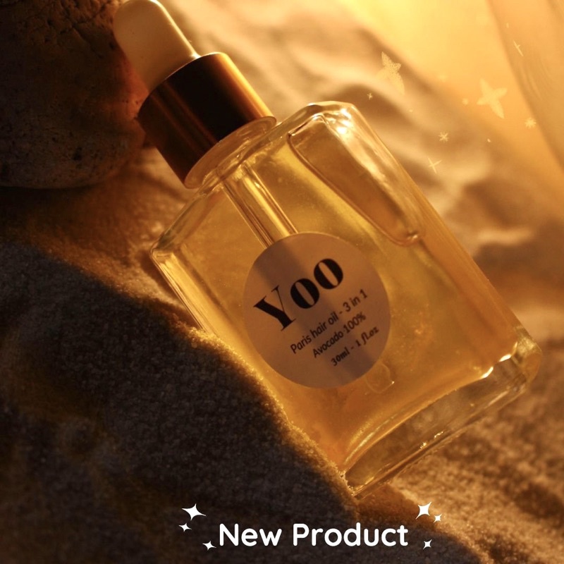 Dầu Dưỡng Tóc 3 In 1 Hỗ Trợ Làm Bóng Làm Mượt Phục Hồi Hư Tổn Lưu Hương 48h Chai 30ml Hair Oil - Yoohaircare