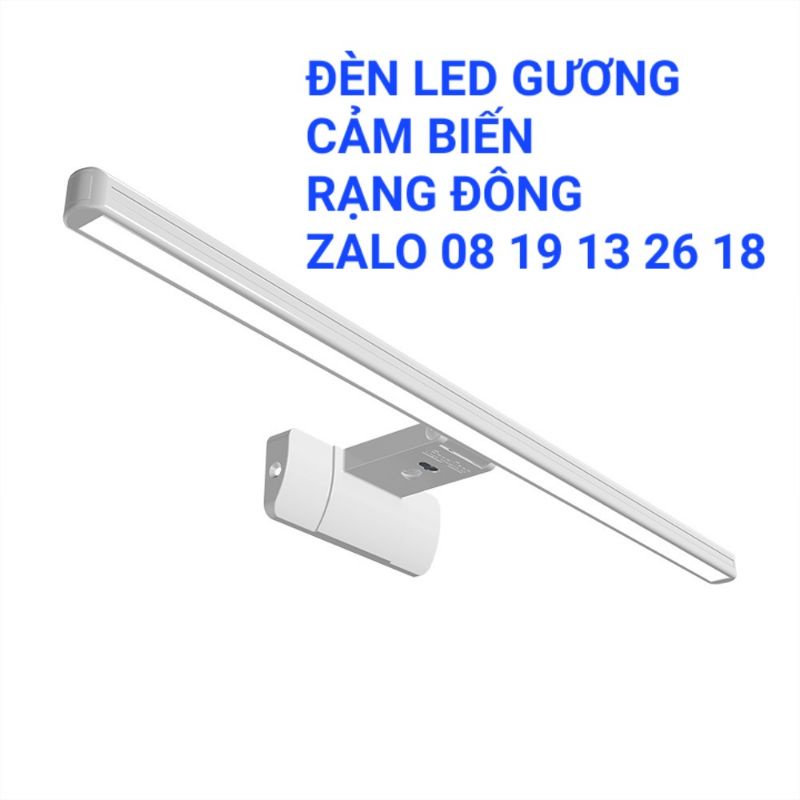 Đèn Led GƯƠNG Cảm Biến 8W Rạng Đông, thông minh cao cấp, mã G04.PIR 8W