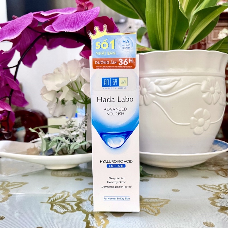 Dung dịch dưỡng ẩm tối ưu Hada Labo Advanced Nourish Lotion cho da thường và da khô 170ml