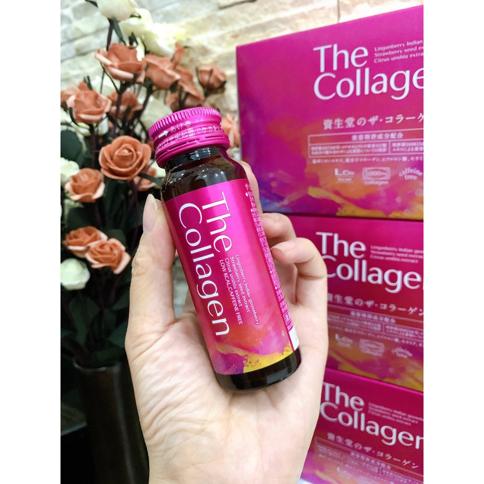 The Collagen Shiseido dạng chai nước uống Nhật Bản