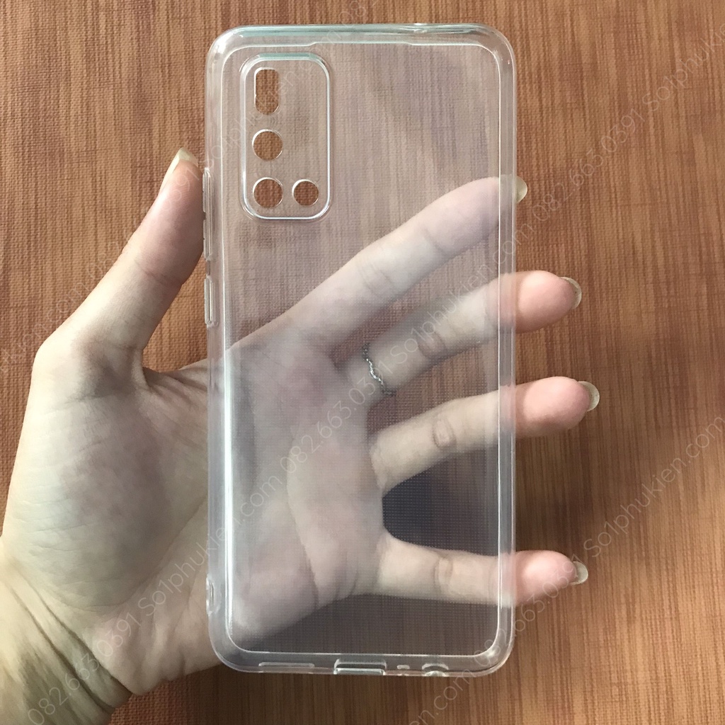 Ốp lưng Vivo V19 loại chống sốc và loại dẻo trong bảo vệ cam bền đẹp