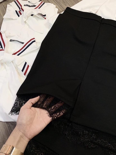 CHÂN VÁY BÚT CHÌ PHA REN | BigBuy360 - bigbuy360.vn