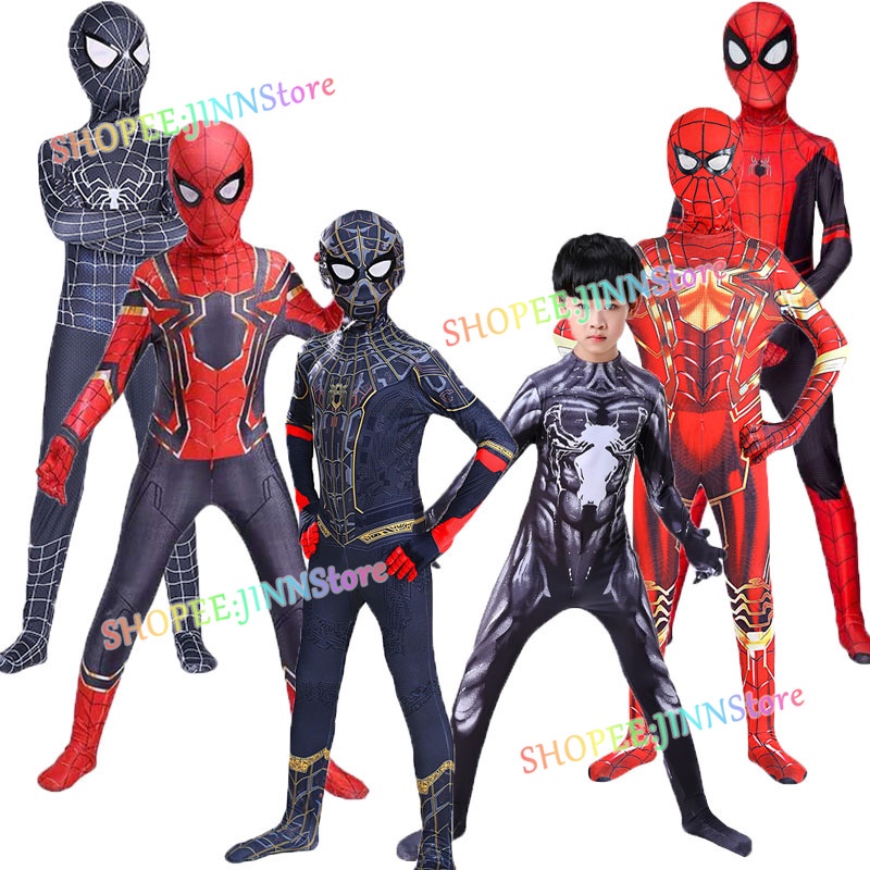 Trang phục hóa trang siêu anh hùng Peter Parker trong phim Avengers sang trọng cho bé