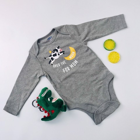 [3-24M] Set 3 bodysuit dài tay Old Navy bé trai - Random