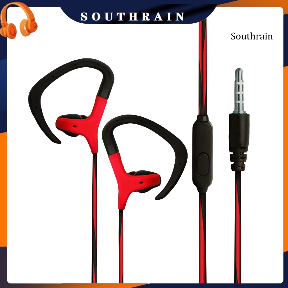 Tai Nghe Thể Thao Nhét Tai Jack 3.5mm Có Micro Tiện Dụng