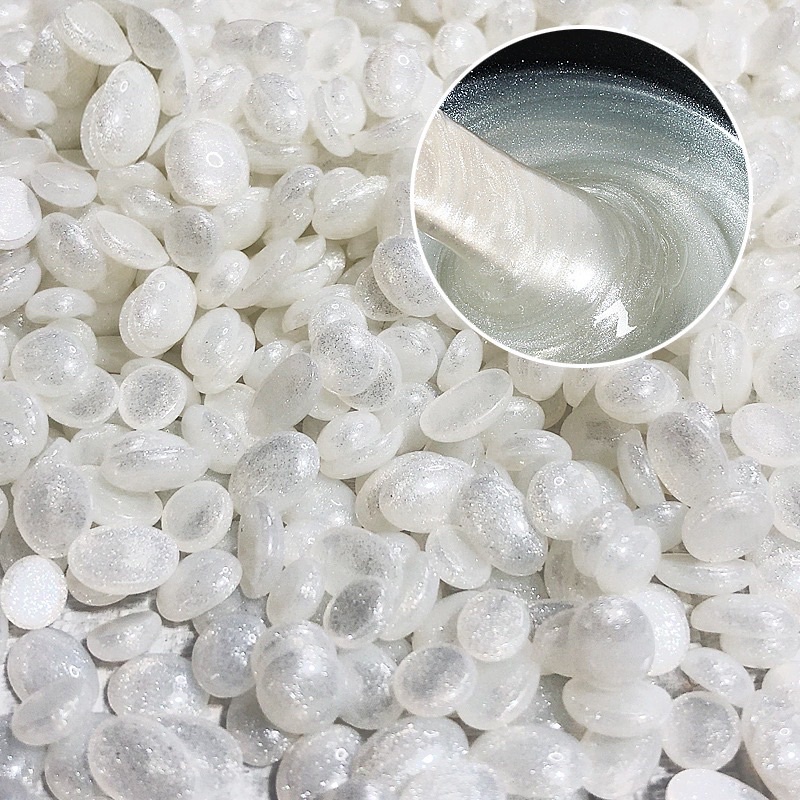 100g [Sáp cao cấp siêu bám lông Coconut &amp; Trong suốt] Sáp wax lông nóng Hard wax Beans