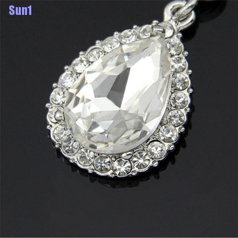1 Bông Tai Hình Giọt Nước Thời Trang Dành Cho Nữ