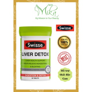 [CHÍNH HÃNG ÚC] Hỗ trợ thải độc Gan - Liver Detox Swisse