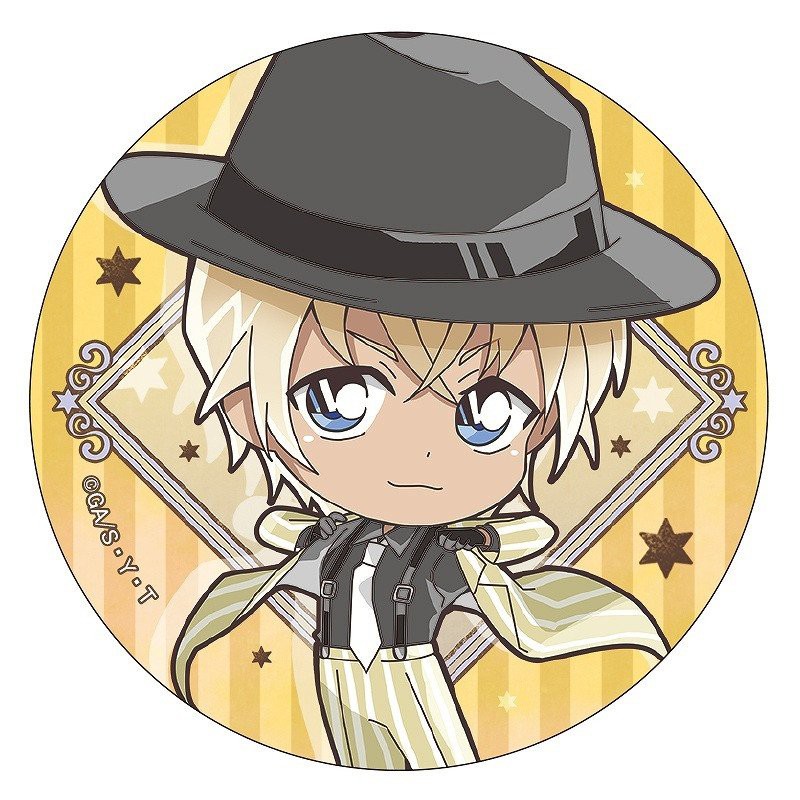 Huy hiệu IN HÌNH Detective Conan Thám tử lừng danh anime chibi dễ thương tiện lợi