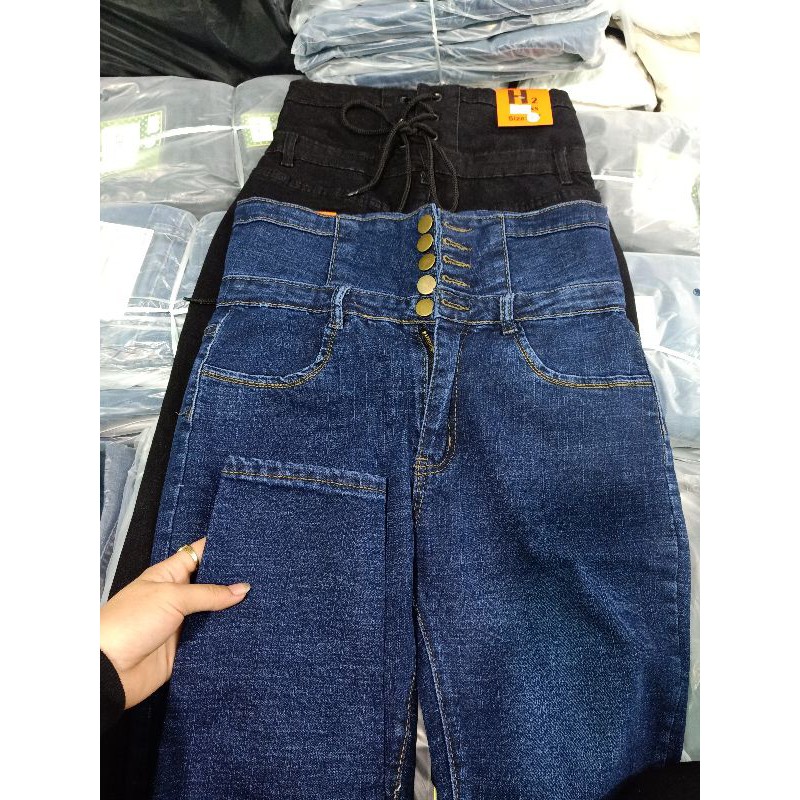 [Mã WASTMAY giảm 15% tối đa 30K đơn 150K] Quần Jean Nữ Cạp Cao loại 1 | BigBuy360 - bigbuy360.vn