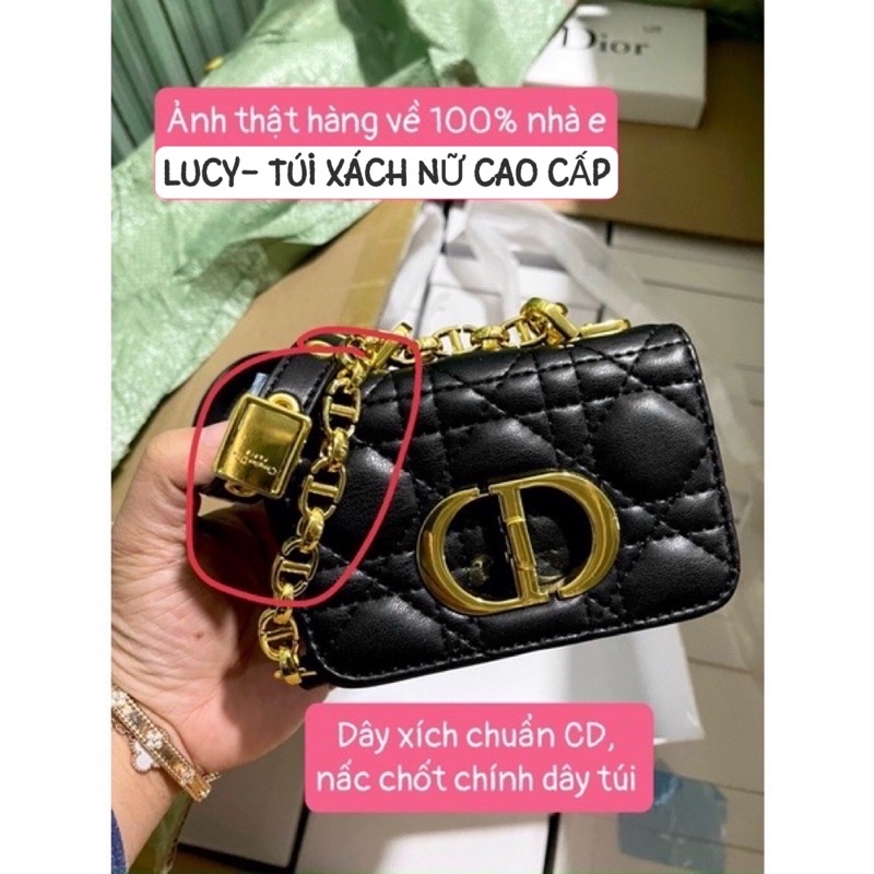 Túi diior CĐ nano siêu mini da trơn chuẩn bản superrr