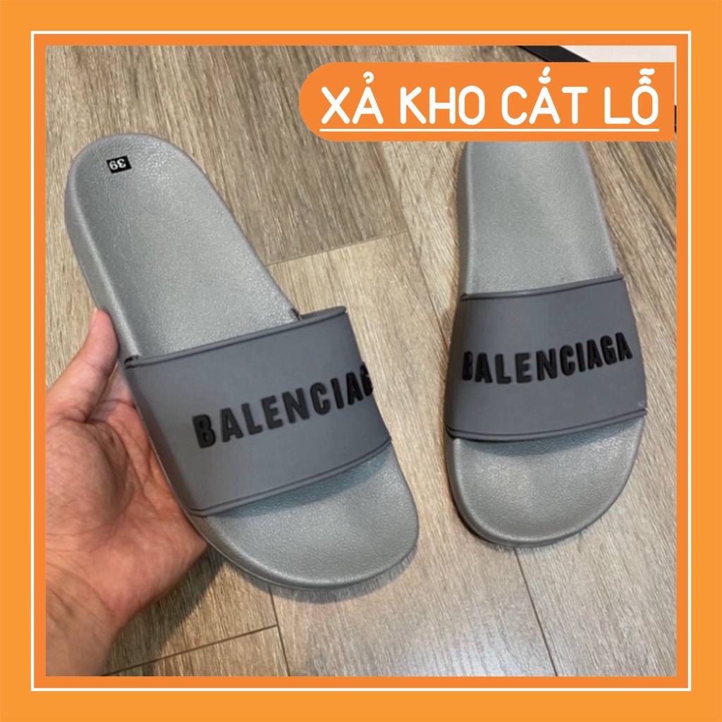 Dép lê quai ngang D.io - dep da nam bản da PU đế cao su non mềm mại 2023