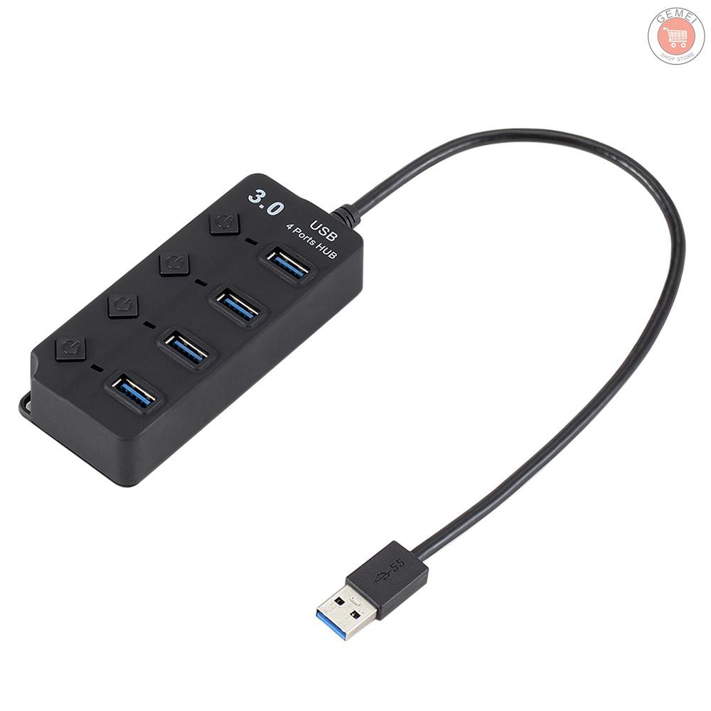 Bộ Chia 4 Cổng Usb 3.0 5gbps Tốc Độ Cao