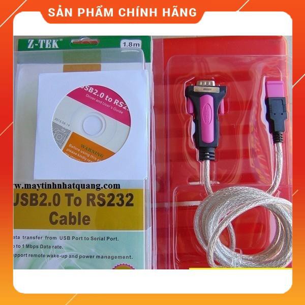 Dây chuyển USB sang RS232 Com Z Tek dailyphukien