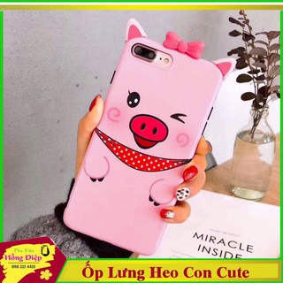 Ốp Lưng Iphone Heo Con Cute