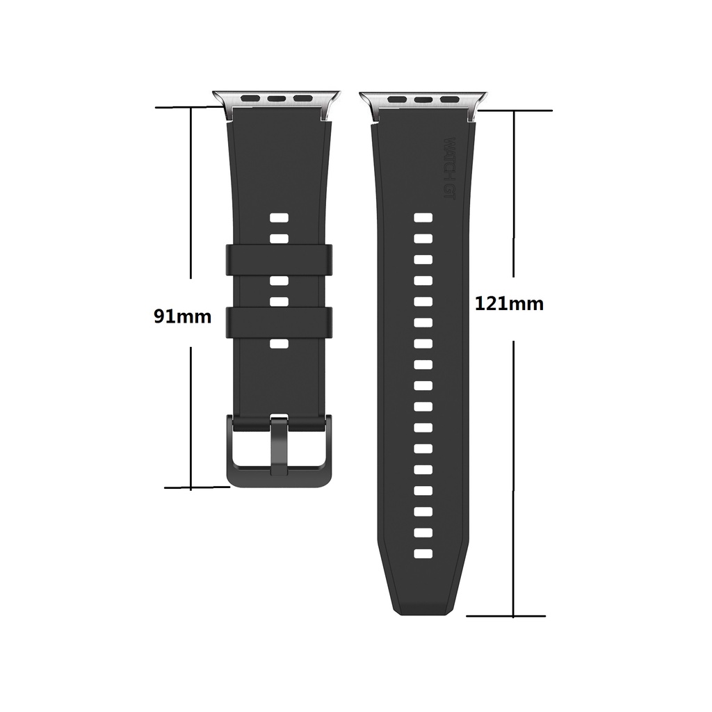 Dây Đeo Thể Thao Bằng Silicone Mềm Cho iWatch Ultra 49mm series 8 7 6 5 4 3 2 1 45mm 41mm 44mm 40mm 42mm 38mm