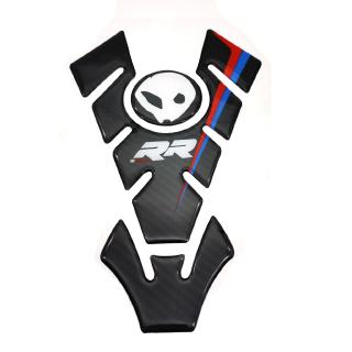 Thật Sợi Carbon Xe Máy Miếng Dán Quốc Huy Bảo Vệ Xe Tăng Miếng Lót Decal Cho Xe BMW S1000RR S1000R S1000 RR HP4