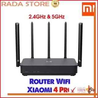 Bộ phát wifi router xiaomi 4 pro wifi5 - năm 2020 hàng chính hãng/ bh 3 tháng