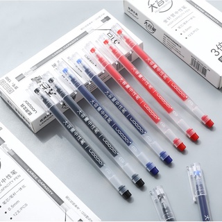 Bút Gel 0.5 mm Dung Tích Lớn Dành Cho Học Sinh Làm Bài Thi/Ký Tên Đa Dụng