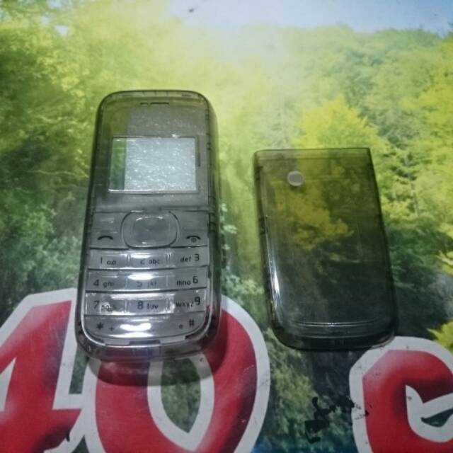 Ốp Điện Thoại Trong Suốt Họa Tiết Xương Độc Đáo Cho Nokia 1200 1208 1209