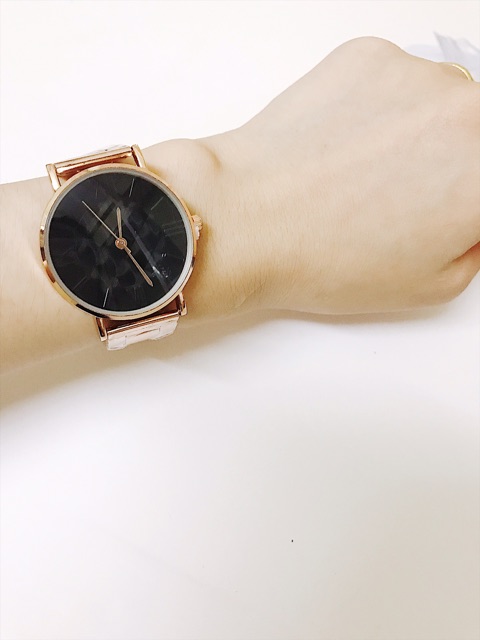 Đồng hồ nữ mặt số  la mã guanqin 36mm