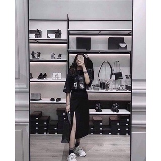 CHÂN VÁY VINTAGE XẺ TÀ HOTHIT
