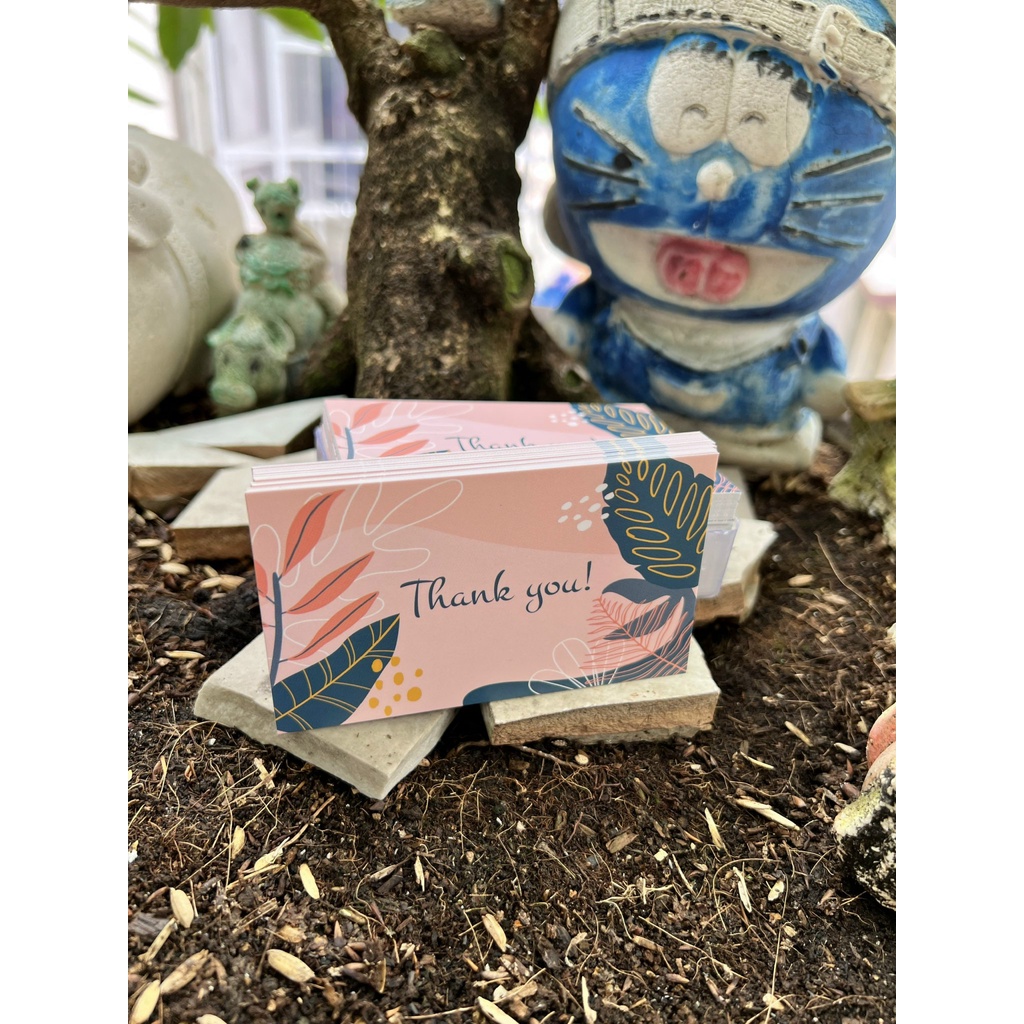 Combo 100 thẻ card cảm ơn khách hàng