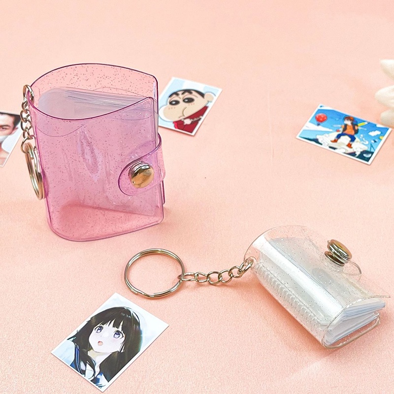 Album Ảnh Mini 1 inch 2 inch Kèm Móc Khóa Sáng Tạo