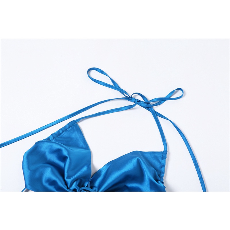 DUNEA Đầm Cổ Yếm Hở Lưng Gợi Cảm Cho Nữ