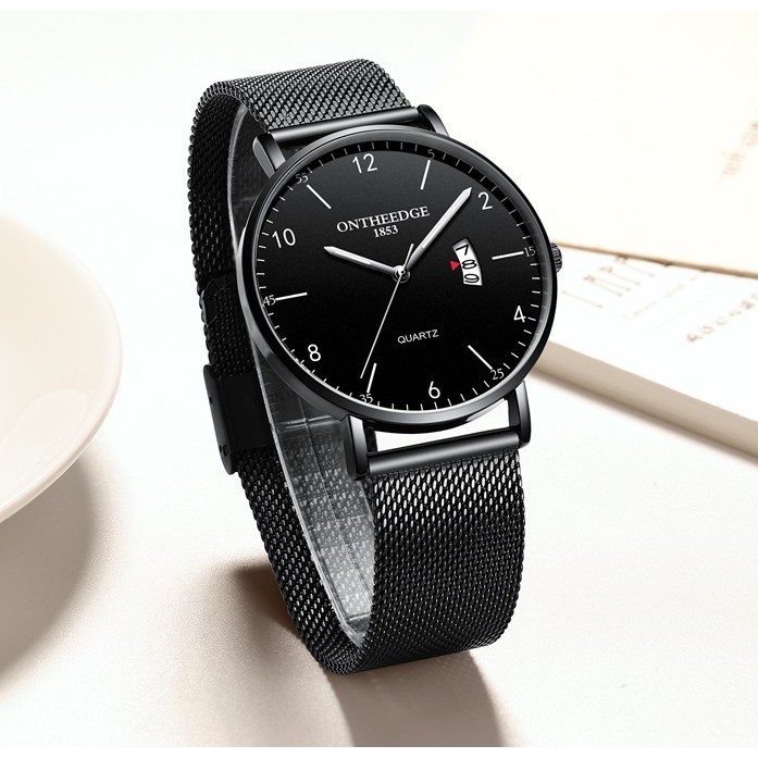 Đồng hồ nam dây lưới thép clasical Ontheedge RZY035 (fullbox) | BigBuy360 - bigbuy360.vn