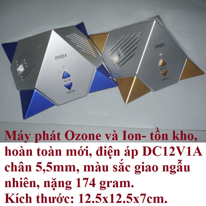 [Mau giao hàng] Máy tạo Ion âm, Ozone khử khuẩn, xông tinh dầu, phun sương tạo ẩm