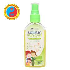 Xịt chống muỗi mommy & baby care (sỉ, lẻ) 80ml 100% chất tự nhiên an toàn cho mẹ và bé