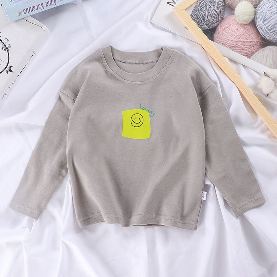 Áo thu đông cho bé gái từ 6-45kg, áo trẻ em dài tay chất cotton LOVELY