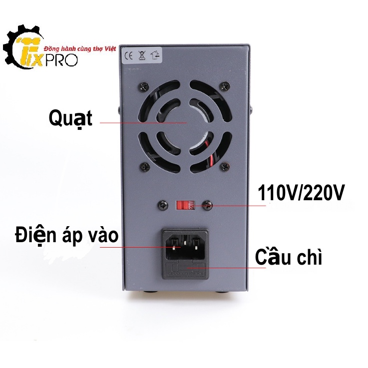 Bộ nguồn đa năng KPS605DF 60V-5A Bộ nguồn DC 60V 5A bền bỉ và chính xác - Fixpro